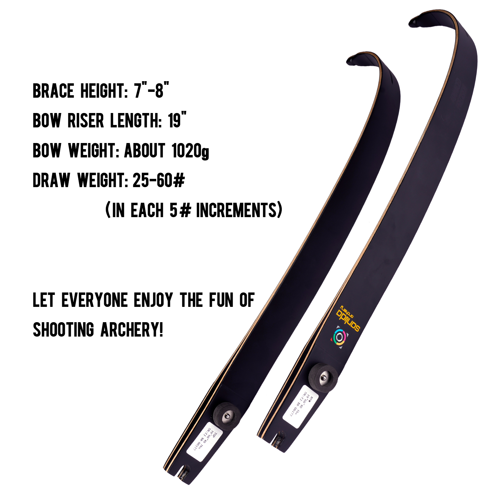 Sanlida Hermit X8 ILF Hunting Recurve Bow Kit - Pilt 3